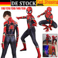 Spiderman Kostüm Kinder Marvel Spider-man Overall Jumpsuit Spielanzug Cosplay DE