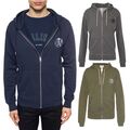 DIESEL BRANDON Herren Hoodie Mohawk Loungewear Full Zip Freizeit Sweatshirts Kapuze