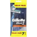 1 bis 24x Gillette Einwegrasierer Blue II Plus, 7er Pack - SPARE BIS ZU 72%