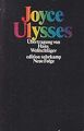 Ulysses von James Joyce | Buch | Zustand akzeptabel