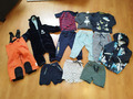 Kleiderpaket #3 12 Teile Gr. 86/92 Hose Shirt Regenjacke Badesachen Overall