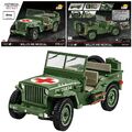 COBI 2806 Historical Collection WW2 Jeep Willys MB Medical Klemmbaustein Set