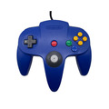 Original Nintendo N64 Controller Blau Refurbished Sehr Gut