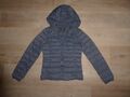 ONLY TAHOE Jacke Steppjacke Übergangsjacke m.Kapuze Grau Gr.34 /XS **TOP** OB