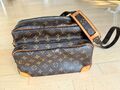 Louis Vuitton Umhängetasche Monogram Canvas von 2003 mit Schulterriemen und Box