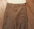 Feincord Hose von Mango Flared, Gr. 42 (ca. 38-40) M, hellbraun/beige