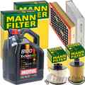 MANN INSPEKTIONSPAKET+5L MOTUL EFE 5W-30 ÖL passend für OPEL INSIGNIA A 2.0 CDTI