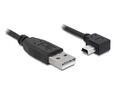 3x DELOCK Kabel USB 2.0-A > USBmini 5pin gewink 2m