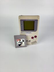 Nintendo Gameboy Classic + FIFA 98 - gebraucht, Flecken auf dem Gehäuse