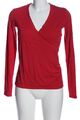 COMMA Langarm-Bluse Damen Gr. DE 34 rot Casual-Look