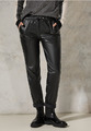 CECIL | Hose "Tracey" im Leder-Look | Farbe: black 10001, 378406