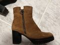 Tamaris Stiefeletten Stiefelette Braun Beige gr.37