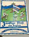 Zünftige Musi aus Bayern,Liederbuch für Zither,Franz Rieger,1936.,Schnadahüpfel