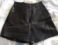 Hot pants Shorts Damen,echtes LEDER