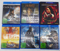 Blu-ray Auswahl, Sammlung, Konvolut Abenteuer Fantasy Historienfilme