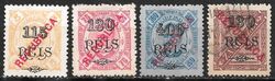 MOZAMBIQUE - ZAMBESIE 1914/15 - Colonie Portugaise - 4 timbres neufs et oblitéré