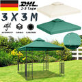 Ersatzdach Dach Wasserdicht für Pavillon 3x3m Gartenpavillon Partyzelt Dachplane