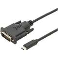 Digitus USB-C® / DVI Adapterkabel USB-C® Stecker, DVI-D 24+1pol. Stecker 2.00 m