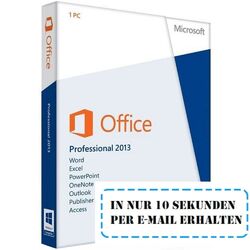 Microsoft Office2013 Pro Plus Download Key per E-Mail