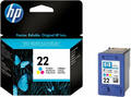 Original HP 21 / 22 Druckerpatronen C9351AE C9352AE SD367AE C9351CE C9352CE / XL