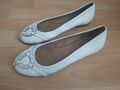 Aerosoles Damen Ballerinas mit Absatz cremefarben Gr. 7 = 38