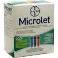 MICROLET Lanzetten farbig, 200 St PZN 09245281