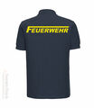 Feuerwehr Premium Poloshirt beidseitig bedruckt S-3XL NEU