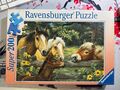 Ravensburger Puzzle Super 200 Pferdegeflüster 49 x 36 cm 2001 Linda Picken ab 8