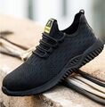 SUADEEX Arbeitsschuhe Leicht Stahlkappe Sicherheitsschuhe Sneaker Herren Damen