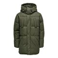 Only & Sons Herren Pufferjacke Faser Polsterung Matheo Reißverschluss Steppjacke