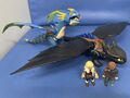 Playmobil How to Train Your Dragon Ohnezahn Sturmfliege Schluckauf und Astrid Figuren