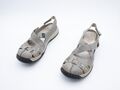 rieker Damen Halbschuh Slipper Sommerschuh Sandale grau Gr 38 EU Art 24331-80