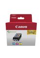 Canon CLI-521 C M Y Vorteilspack 3 Tintenpatronen (Cyan, Magenta, Gelb) Original