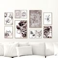 Bilderset FAMILY LOVE ROSEN HOME 10er Printset DIN A3/A4/A5 Bilder Poster Drucke