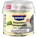 presto 2K Polyester-Feinspachtel & Härter 601211 250g STYROLREDUZIERT Motip