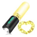 4X(Elektrische Camping-Lichterkette, LED-Campinglampe mit 10 M Langer Licht5836