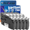 Schriftband für Brother P-Touch TZe-131 TZe-221 TZe-231 TZe-335 TZe-631 TZe-121