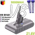 9500mAh Für Dyson V8 Akku SV10 V8 Absolute V8 Animal Cordless Vacuum 21.6V 2024