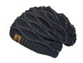 Beanie Wintermütze Damen Herren Unisex Mütze Strickmütze gefüttert meliert