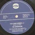 The Generation / Wally Cox And Nate Branch – I'm A Good Woman / Za Zu 7'' Vinyl