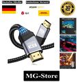 2.1 HDMI 8K Kabel DSC Ultra HighSpeed 48Gbit/s Ethernet eARC UHD HDTV HDR10+ PS5