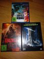 Godzilla 2 Teile Und Godzilla Vs Kong, DVD,Blu Ray, Neuwertig 