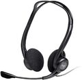 Logitech 960 Kopfhörer mit Mikrofon, Stereo-Headset, schwarz