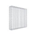 Gabione Steinkorb 100 x 100 x 20 cm (L x H x T) Maschenweite 5 x 5 cm C-Ringe