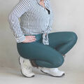 Oceans Apart Leggings Gr. M Palm Pant in grün aus der Shiny Collection