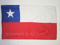 FLAGGE CHILE 150x90cm - CHILENISCHE FAHNE 90 x 150 cm scheide für Mast - flaggen