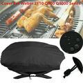 BBQ Abdeckung Grill Abdeckhaube Cover für Weber 7110 Q100/1000 Wasserdicht 210D