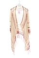 ONLY Strick Cardigan Damen Gr. DE 34 creme-rot Casual-Look