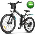 26'' Elektrofahrrad mit 36V/8Ah eBike 250W Faltbar Klapprad City Bike Pedelec DE