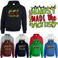 Grinch Herren Hoodie Film gestohlen Chrismas Weihnachten fröhlich Weihnachtsmann lustig Geschenk Kapuzenpullover